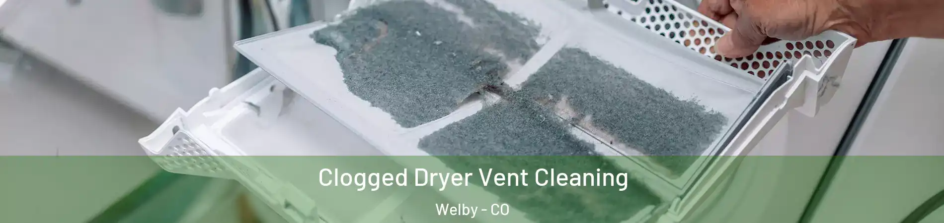  Clogged Dryer Vent Cleaning Welby - CO
