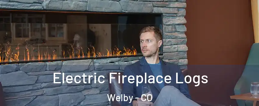  Electric Fireplace Logs Welby - CO