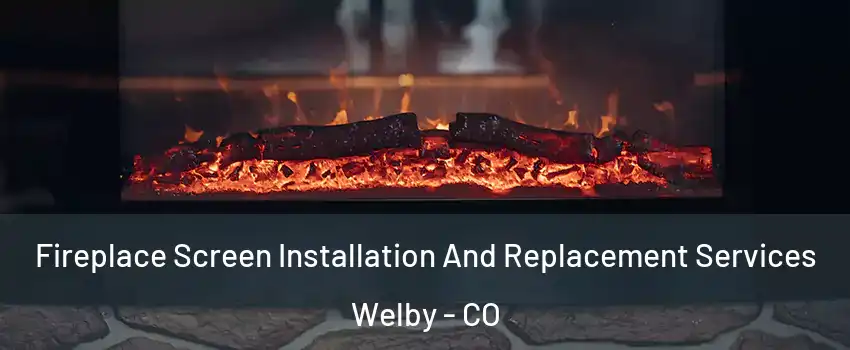  Fireplace Screen Installation And Replacement Services Welby - CO