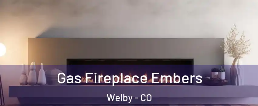  Gas Fireplace Embers Welby - CO