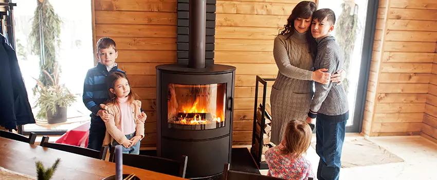 Morso Cast Iron Fireplace Insert Installation in Welby, Colorado