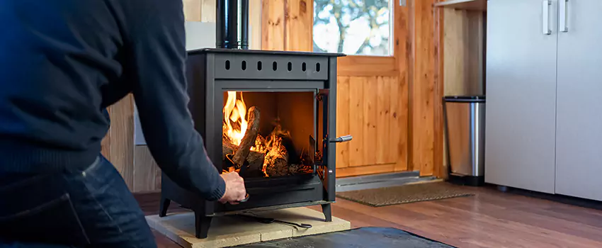 Open Hearth Wood Fireplace Installation in Welby, CO