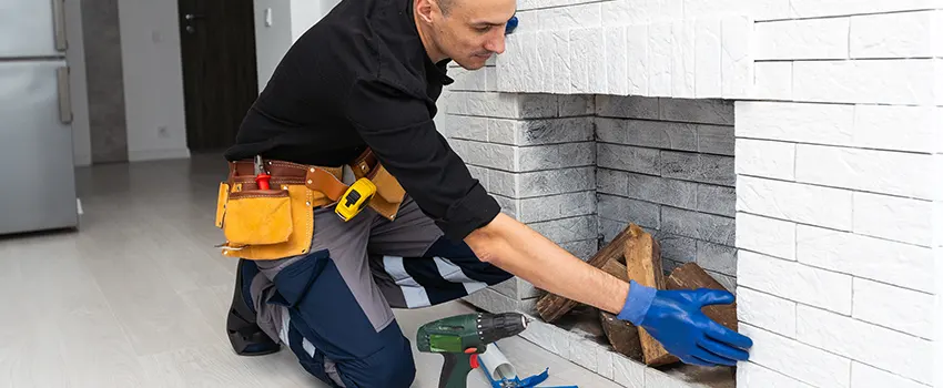 Fireplace Damaged Damper Frame Repair Services in Welby, Colorado