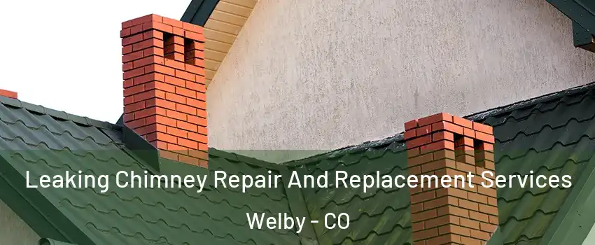  Leaking Chimney Repair And Replacement Services Welby - CO